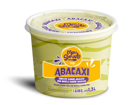 Pote Meu Sorvete 1,3L Abacaxi