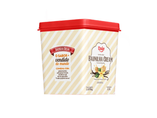 Pote Família 3,5L Baunilha Cream