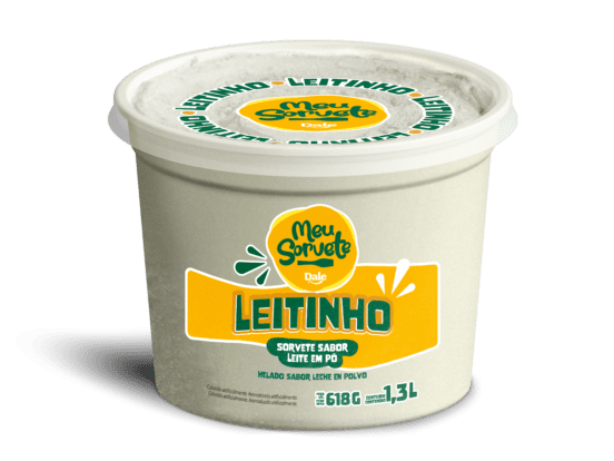 Pote Meu Sorvete 1,3L Leitinho